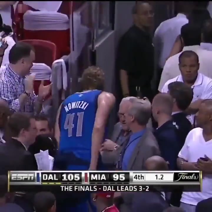 2011年的今天：卡莱尔率小牛击败热火 夺得队史首个总冠军?️